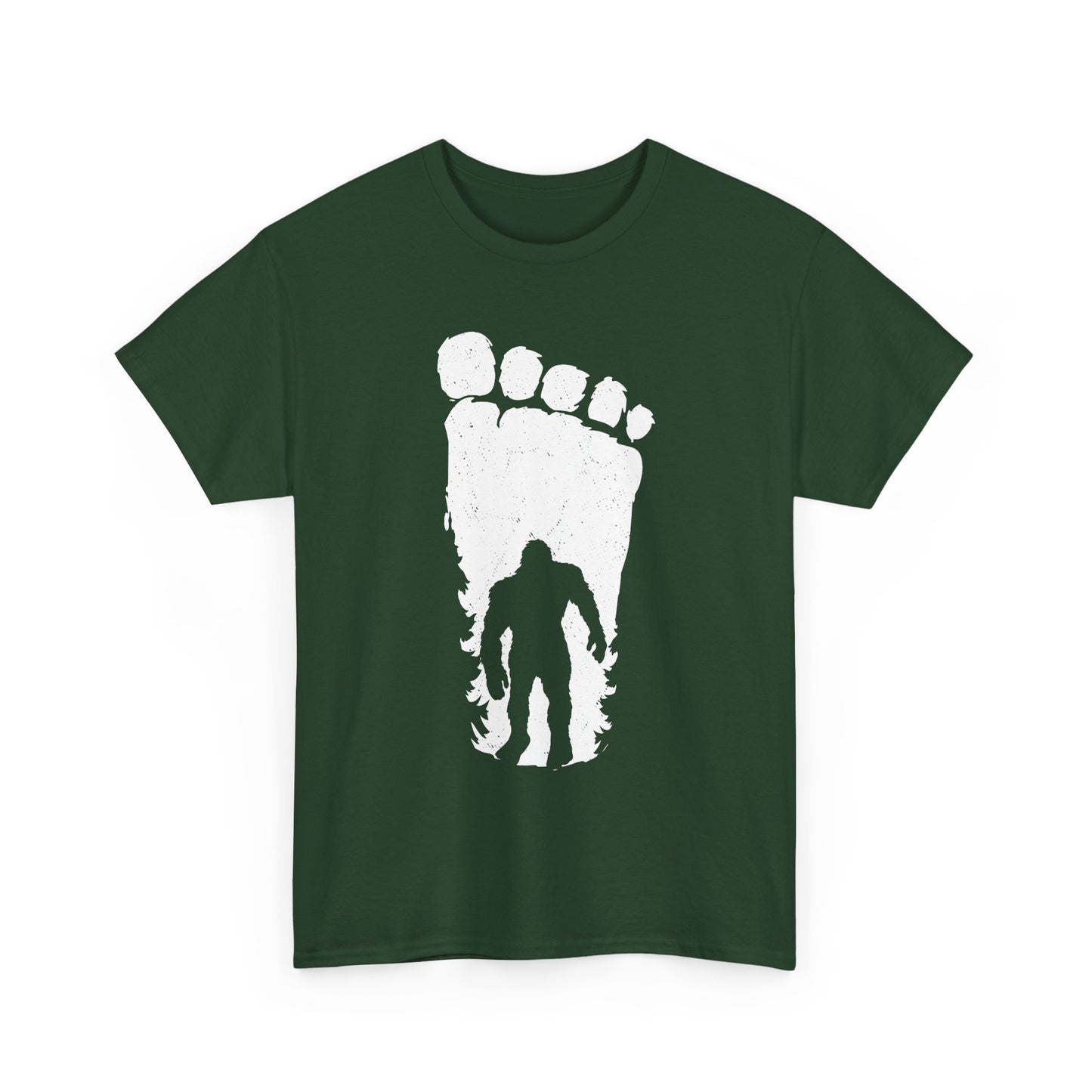 Bigfoot Shirt, Bigfoot Footprint, Sasquatch Lovers Gifts, Bigfoot Believers T-Shirt