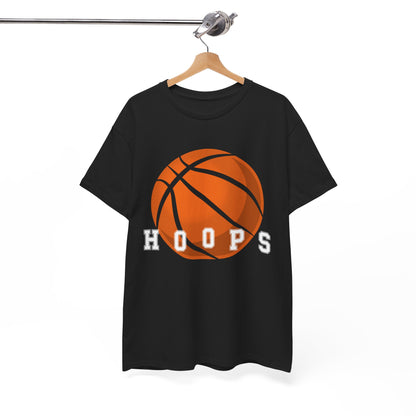 Hoops Basketball T-Shirt, Sports Lovers Basketball Fans, Basketball Player T-Shirt