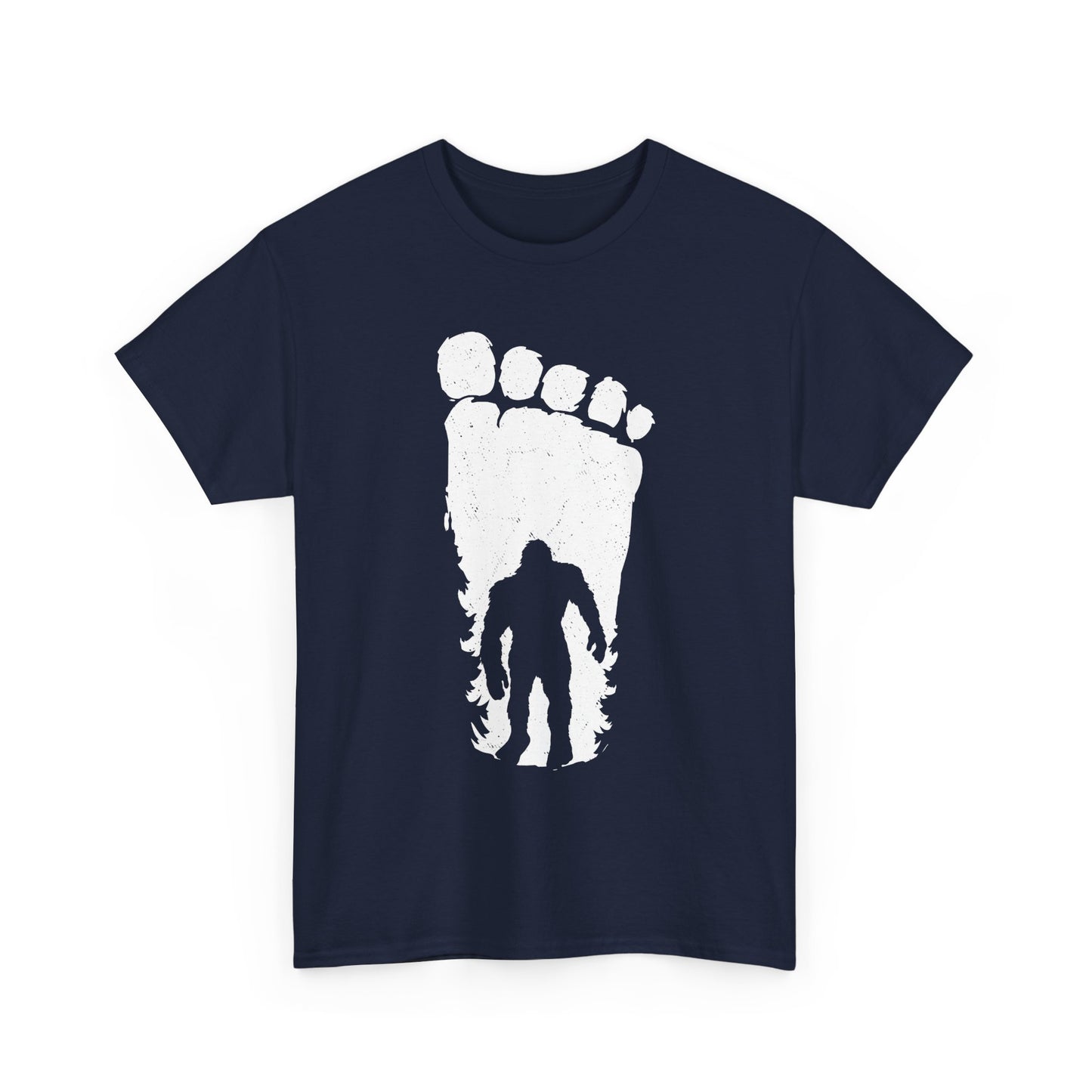Bigfoot Shirt, Bigfoot Footprint, Sasquatch Lovers Gifts, Bigfoot Believers T-Shirt