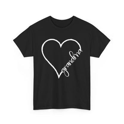 Grandma Shirt, Heart Grandmother, Gigi Mother's Day Granny Gifts T-Shirt