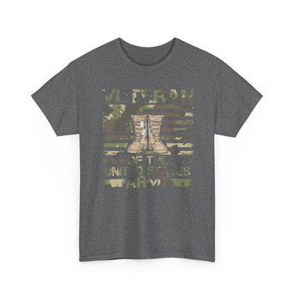 Veterans Day Shirt, Veteran Camo American Flag, Veteran Dad Men T-Shirt