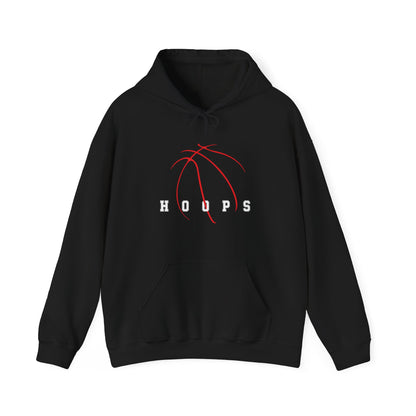 Hoops Basketball Hoodie, Basketball Player, Sports Basketball Fans Women Men Hoodie
