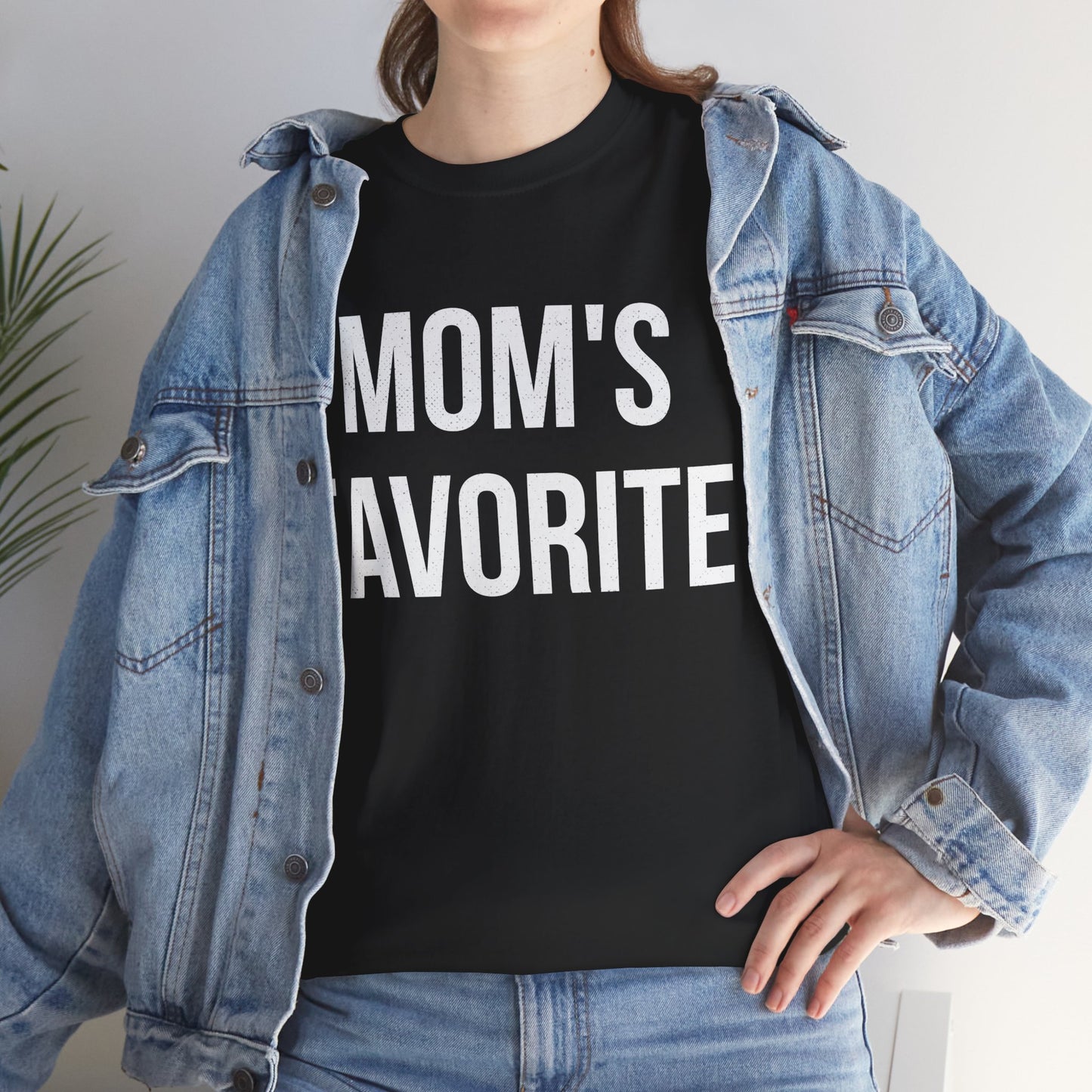 Mom T-Shirt, Mom's Favorite, Mother's Day Children Daughter Son Gift Shirt