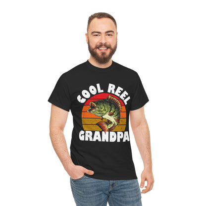 Fishing Shirt, Cool Reel Grandpa, Fisherman Grandpa, Fishing Season Lovers Gift Shirt