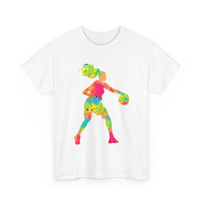 Basketball Girl Shirt, Basketball Sport Lovers, Basketball Player Women Girls T-Shirt