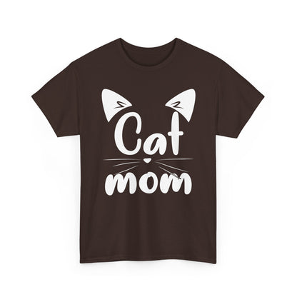 Cat Mom Shirt, Kitten Cat Lovers, Mother's Day Mommy Mama Gifts T-Shirt